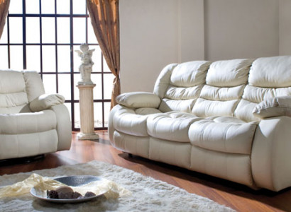 Cinema Couch Three-Seater Couch 2-Seater Upholstered Sofa Leather Sofas Couches